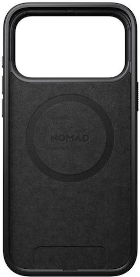 Nomad Modern Umschlag Rückseite Leder 0.85mm Braun (iPhone 17 Pro Max)