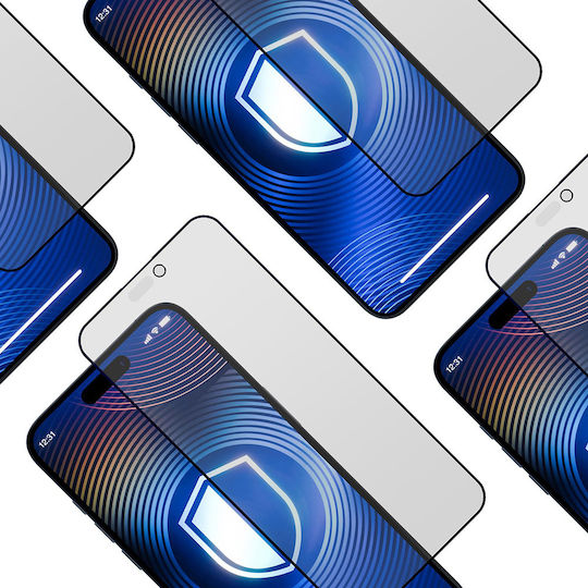 3MK Privatsphäre Matt Gehärtetes Glas (iPhone 17 / 17 Pro / 16 Pro)