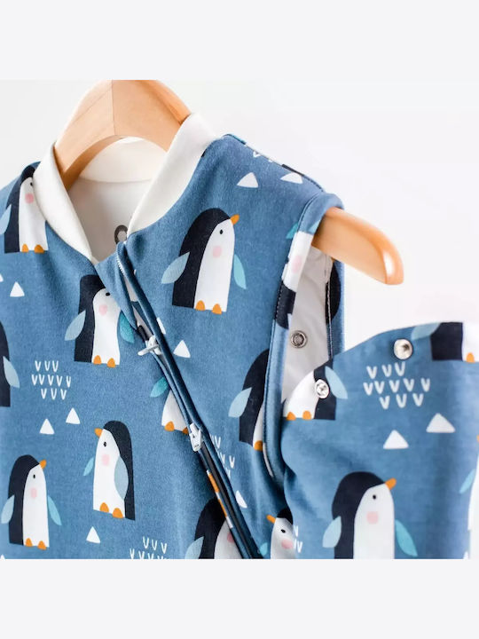 abo Winter Sleeping Bag with Feet 2.5 Tog Penguins