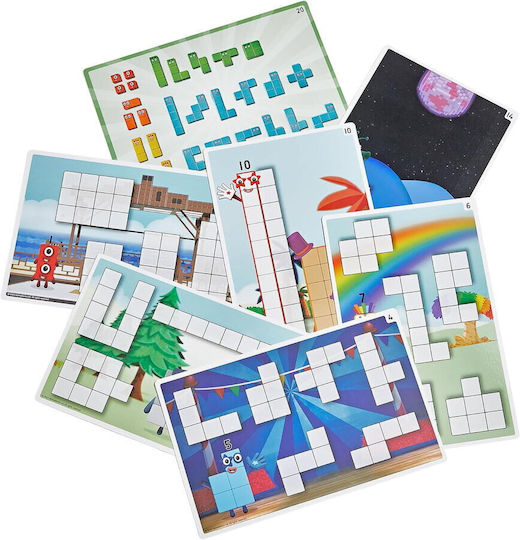 Hand2Mind Set Numberblocks Εκπαιδευτικό Παιχνίδι Γράμματα & Αριθμοί από Ξύλο για 3+ Ετών