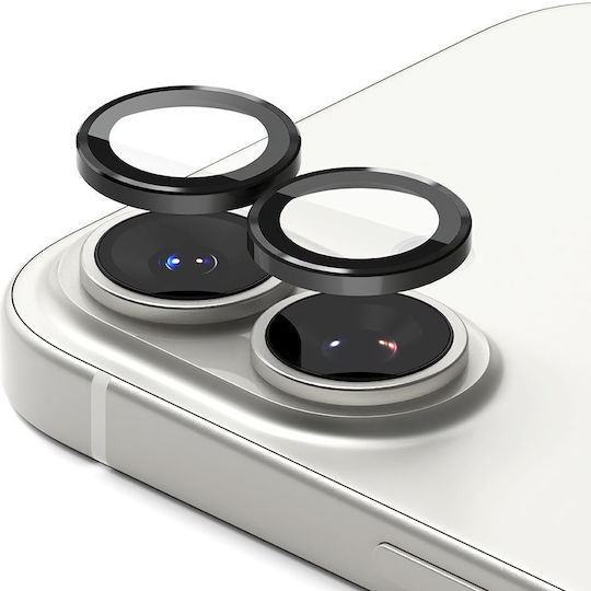 Ringke Протектор за Рамка на Камера 2 Броя iPhone 17 Черен