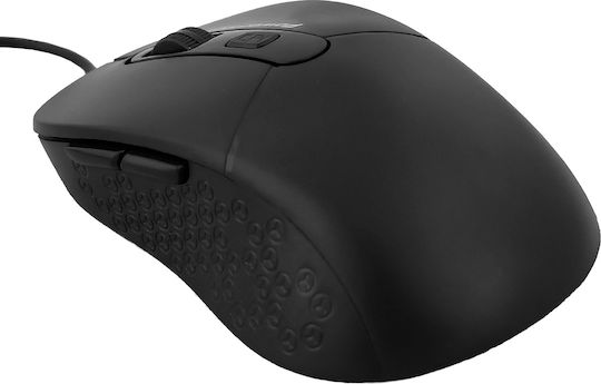 Powertech PT-1467 Verkabelt Ergonomisch Maus Schwarz