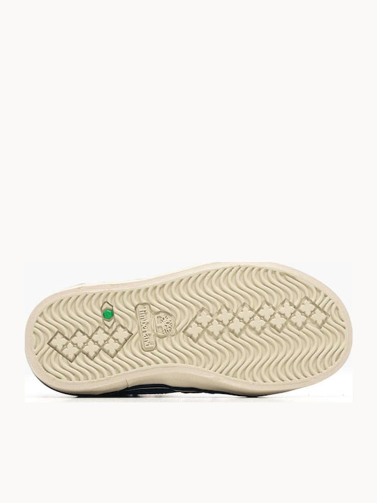Ghete Copii din Suede cu Velcro Albastru