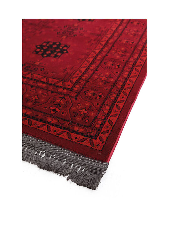 Royal Carpet Afgan 8127 Handmade with Fringes Bordeaux Royal Carpet Afgan 8127 Handmade with Fringes Bordeaux