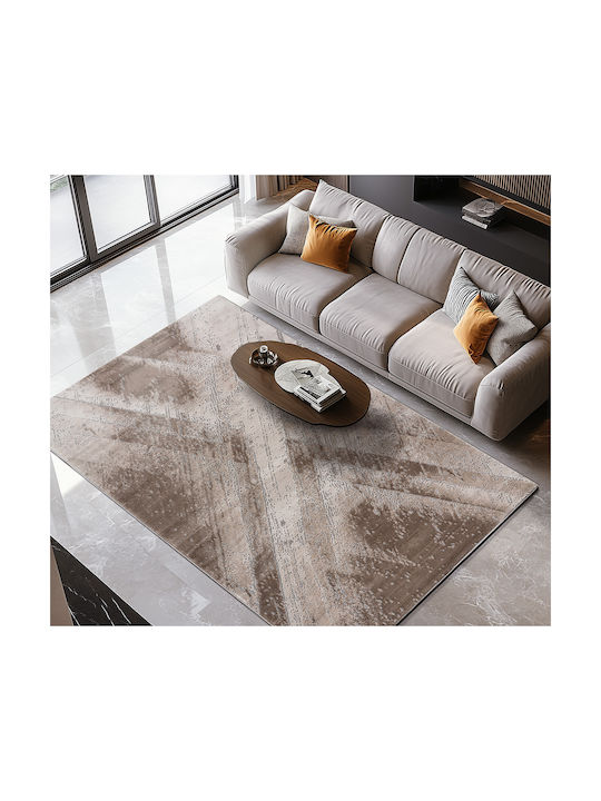 Beauty Home Χαλί 133x190cm Μπεζ, Γκρι Beauty Home Χαλί 133x190cm Μπεζ, Γκρι