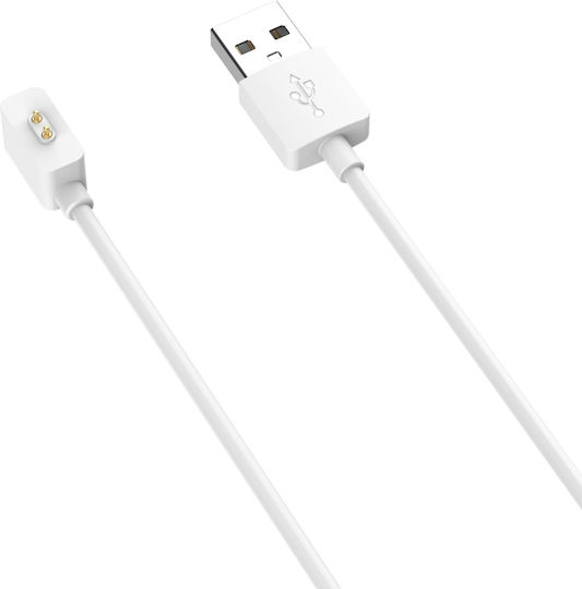 Charging Cable Usb Wearable Charger MI Band 8, MI Band 8 Pro Whiteς