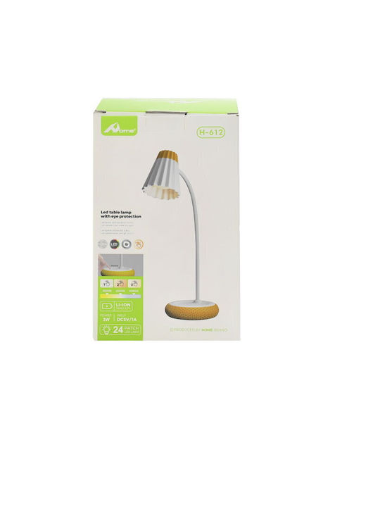 Desk Lamp Επαναφορτιζόμενο LED Φωτιστικό με Εύκαμπτο Βραχίονα Desk Lamp Επαναφορτιζόμενο LED Φωτιστικό με Εύκαμπτο Βραχίονα