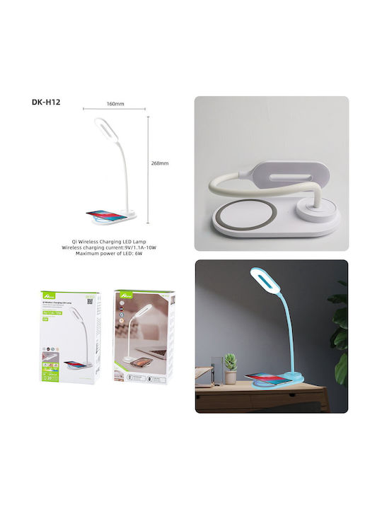 Desk Lamp LED Φωτιστικό Γραφείου με Εύκαμπτο Βραχίονα
