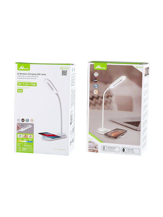 Desk Lamp LED Φωτιστικό Γραφείου με Εύκαμπτο Βραχίονα
