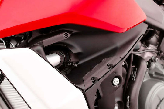 Gilles Motorcycle Frame Protectors Ducati Streetfighter Black
