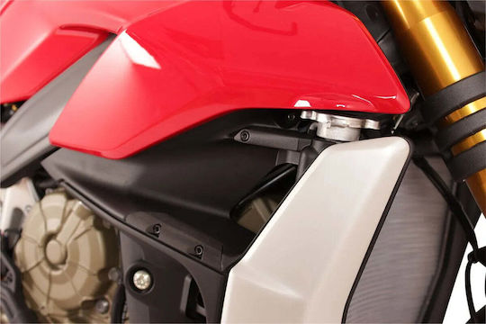 Gilles Motorcycle Frame Protectors Ducati Streetfighter Black