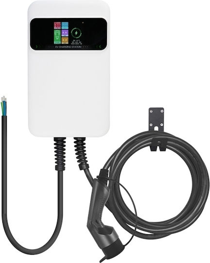 Besen SQ20 Wandmontiert Einphasig Elektroauto-Ladestation 7.2kW mit Integriertes Kabel Typ 2 (SQ20-7KW-APP)