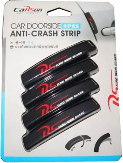 Carsun Door Guards for Car Door 8cm 4pcs Black