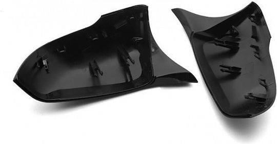 Mirror Cap Series 1 F20/F21 2 F22 3 F30/F31 4 F32 F33 F36 X1 E84 I3 Black Glossy 2 Pieces
