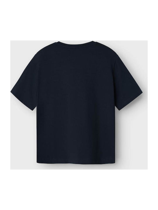 Kinder-T-Shirt Navy Blazer Minecraft