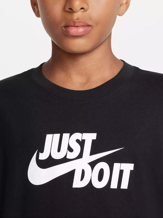 Kids' T-shirt Black Sportswear