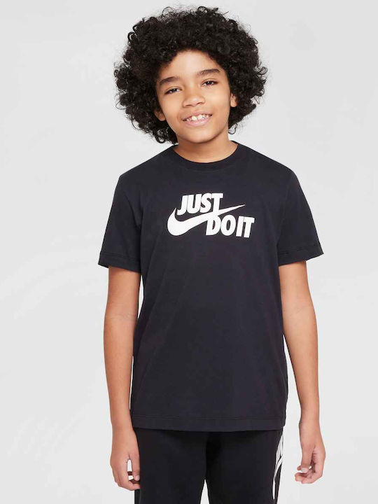 Kids' T-shirt Black Sportswear