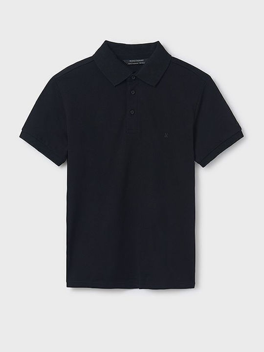 Kids' Polo Short Sleeve Black