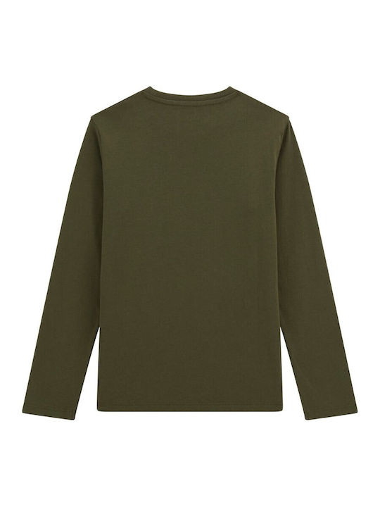 Kids' Shirt Long Sleeve Khaki