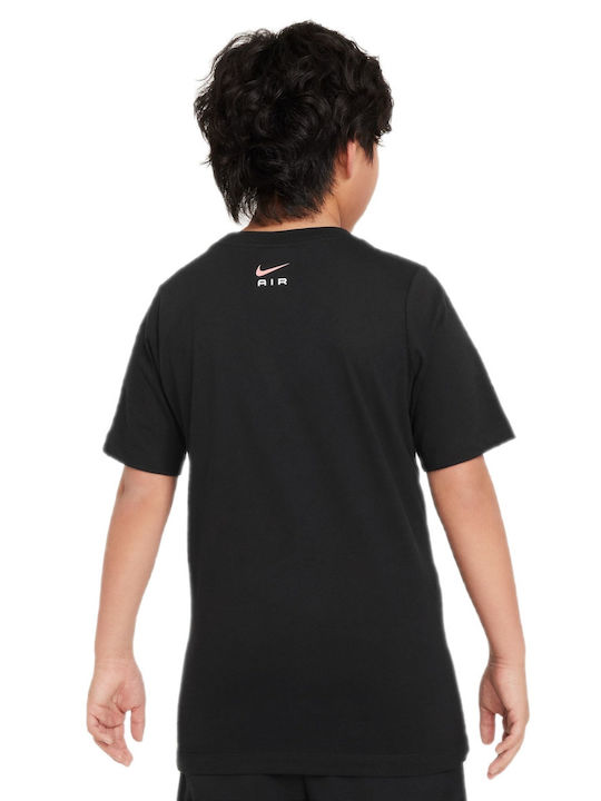 Kinder-T-Shirt Schwarz AIR