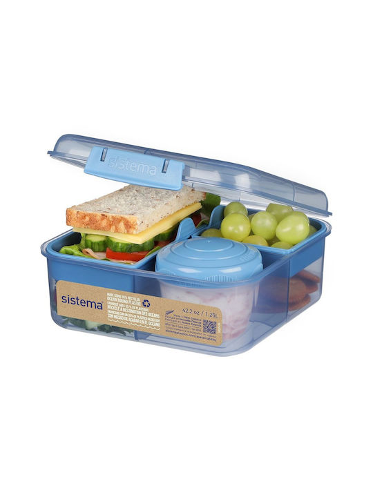 Sistema Microwave Plastic Lunch Box 1250ml