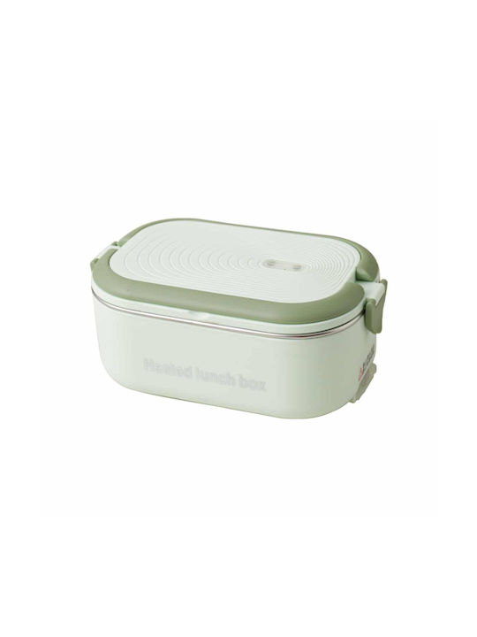 ForHome Elektrische Behälter Lunchbox Inox Silber 1Stück