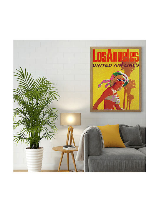 Poster Los Angeles Tipografic 30x40 Poster Los Angeles Tipografic 30x40