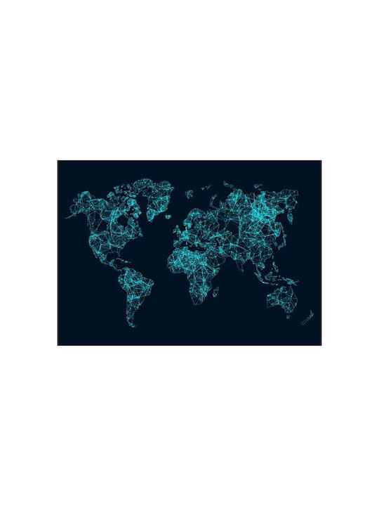 Καμβάς Network Map 30x45