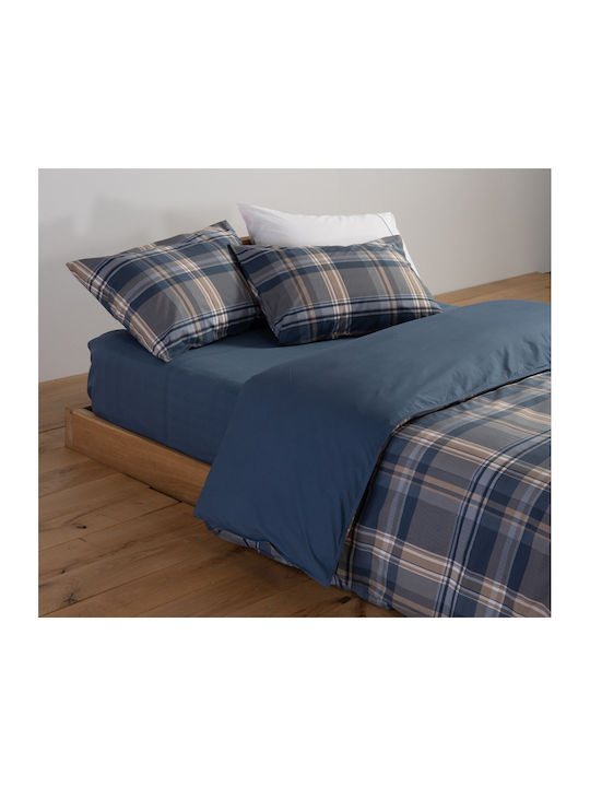 Nef-Nef Homeware Sheet Sets Queen 240x270cm. Nautica Denim 4pcs