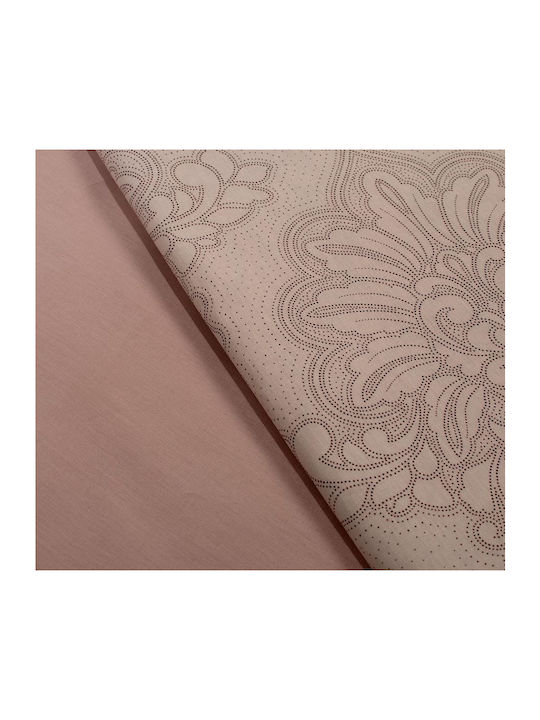 Dimcol Set Cearșafuri 240x270cm. Artemis 703 Dusty Rose 4buc