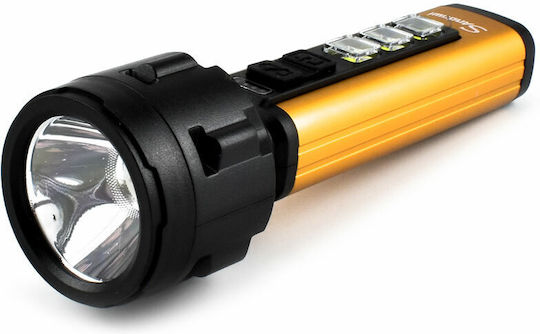 Andowl Wiederaufladbar Taschenlampe LED Orange Orange