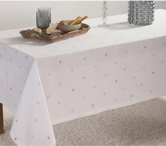 Nef-Nef Homeware Tischtuch Serena Ecru 150x250cm
