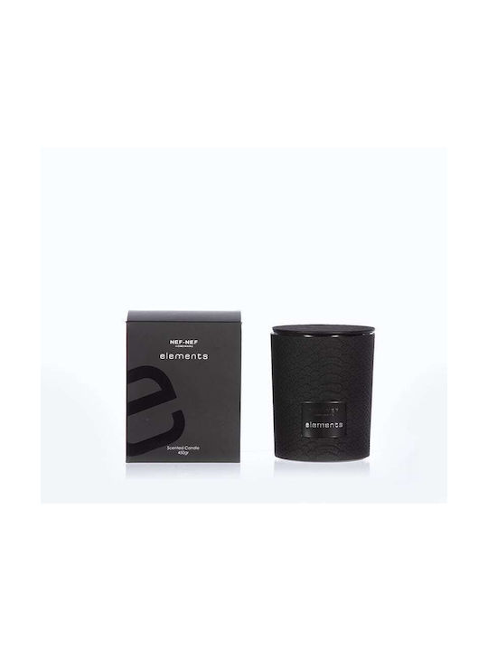 Αρωματικο Κερι Elements 25 450gr Nef-nef Home Wear Black