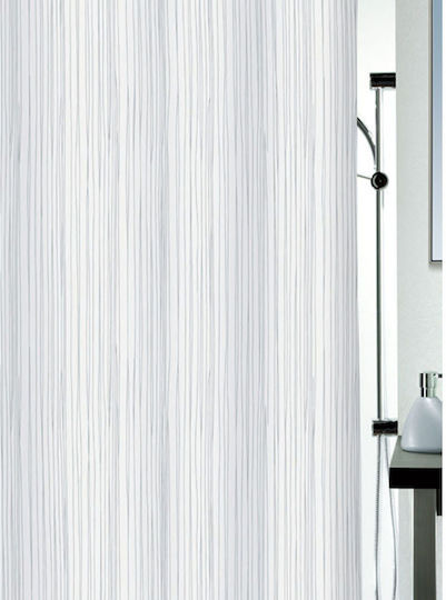 Spirella Raya Duschvorhang Stoff 180x200cm Spirella Raya Duschvorhang Stoff 180x200cm