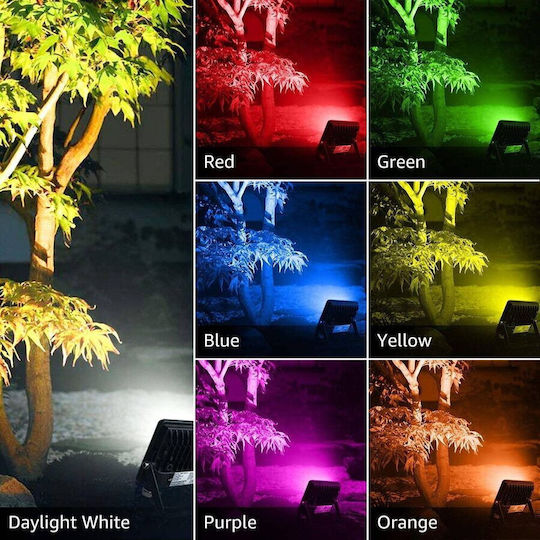 Rezistent la apă Proiector LED 15W RGB cu Telecomandă IP65