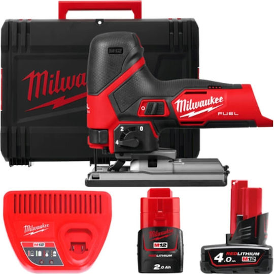 Milwaukee FJS-422X Σέγα 12V 2x2Ah