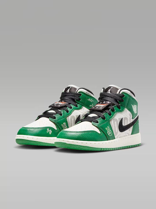 Retro Air  Kids Sneakers High Multicolour