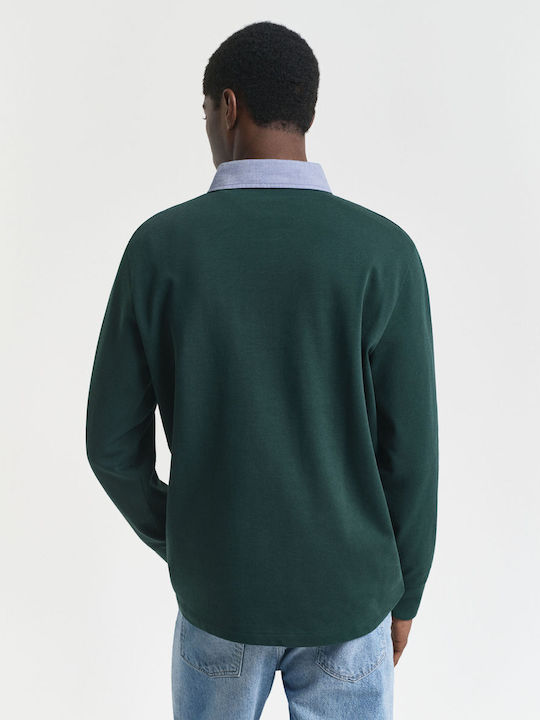 Gant Heavy Polo Blouse Green