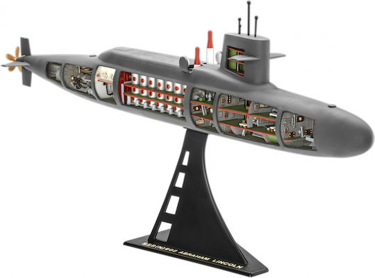 Assembly Model Revell Submarine S.s.b Abraham Lincoln 158 Pieces