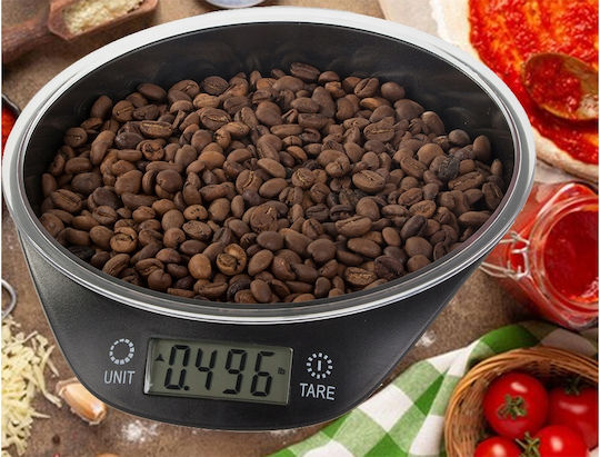 Digital Kitchen Scale with Bucket up to 5kg Black AT07241