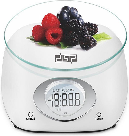 DSP Digital Küchenwaage mit Schüssel 1gr/5kg