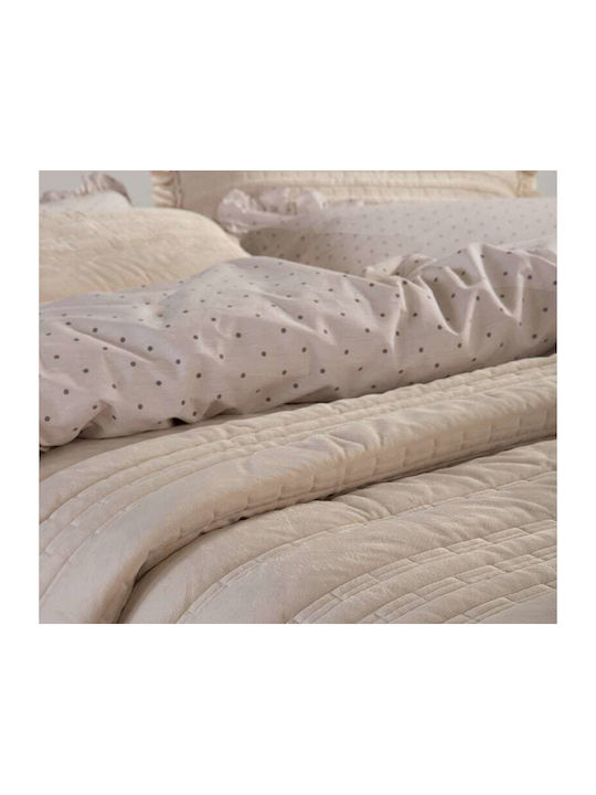 Nef-Nef Homeware Sirion Κουβερλί Υπέρδιπλο από Πολυεστέρα Mint 240x230cm