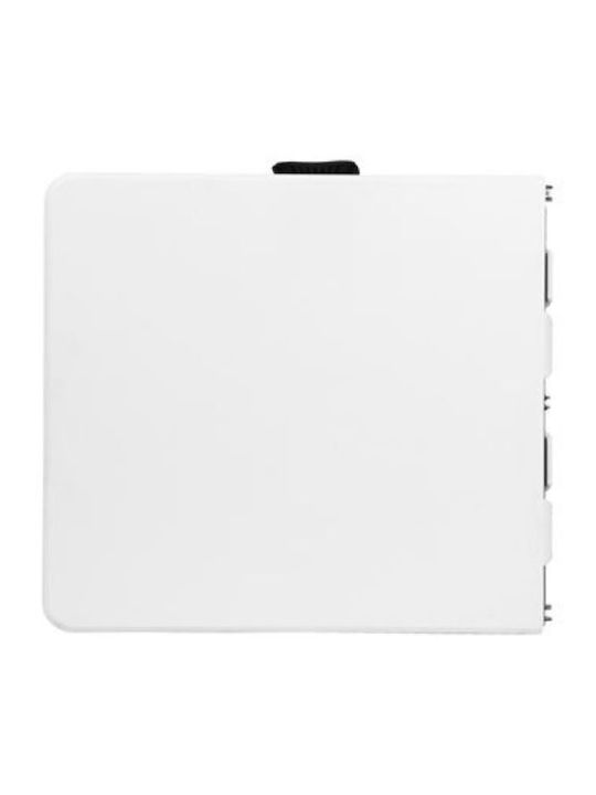 Tisch Zusammenklappbar White, Grey 180x70x74cm