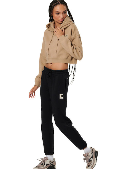 Women's Sweatshirt Hooded Beige