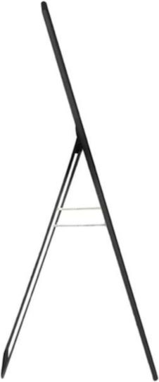 Boden- oder Standspiegel mit Schwarzem Holzrahmen 160x40cm