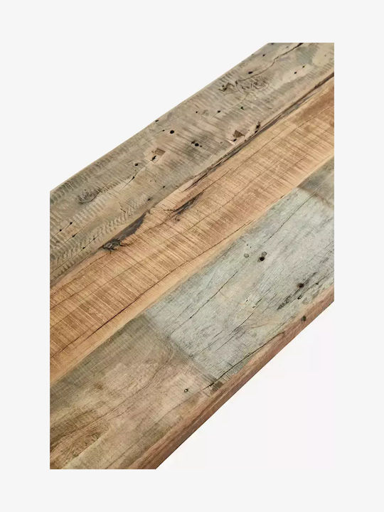 Bank Außenbereich Holz mit Kissen 125x45x46cm Bank Außenbereich Holz mit Kissen 125x45x46cm