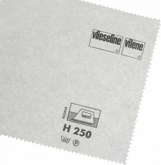Iron-On Interfacing Bumbac Ideal Manșete Centuri Materiale De Cusut 62 Gr Culoare Neagră Vlieseline H250