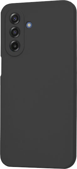 Techsuit Softflex Umschlag Rückseite Silikon Schwarz (Galaxy A17)