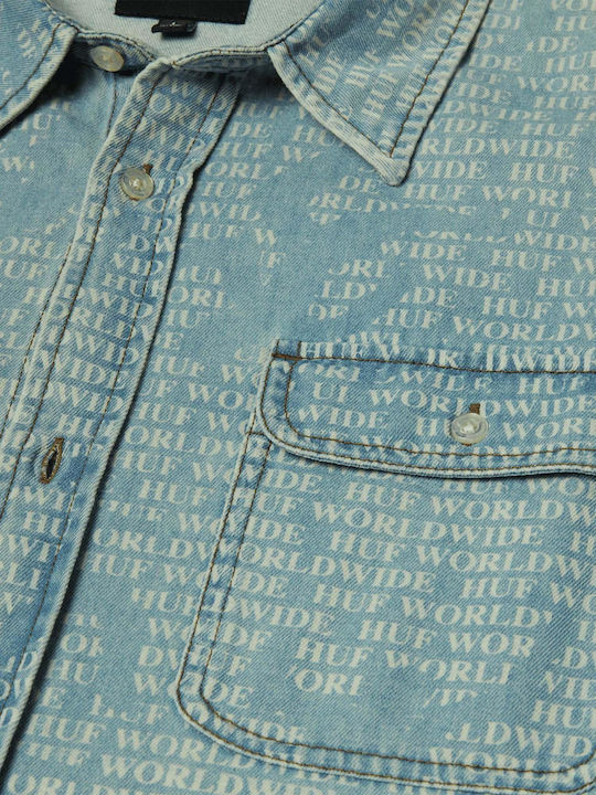 Ceremony Long-sleeved Denim Shirt Denim