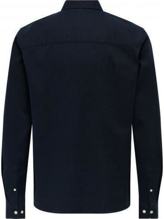 Μακρυμάνικo Πουκάμισο Navy Blazer